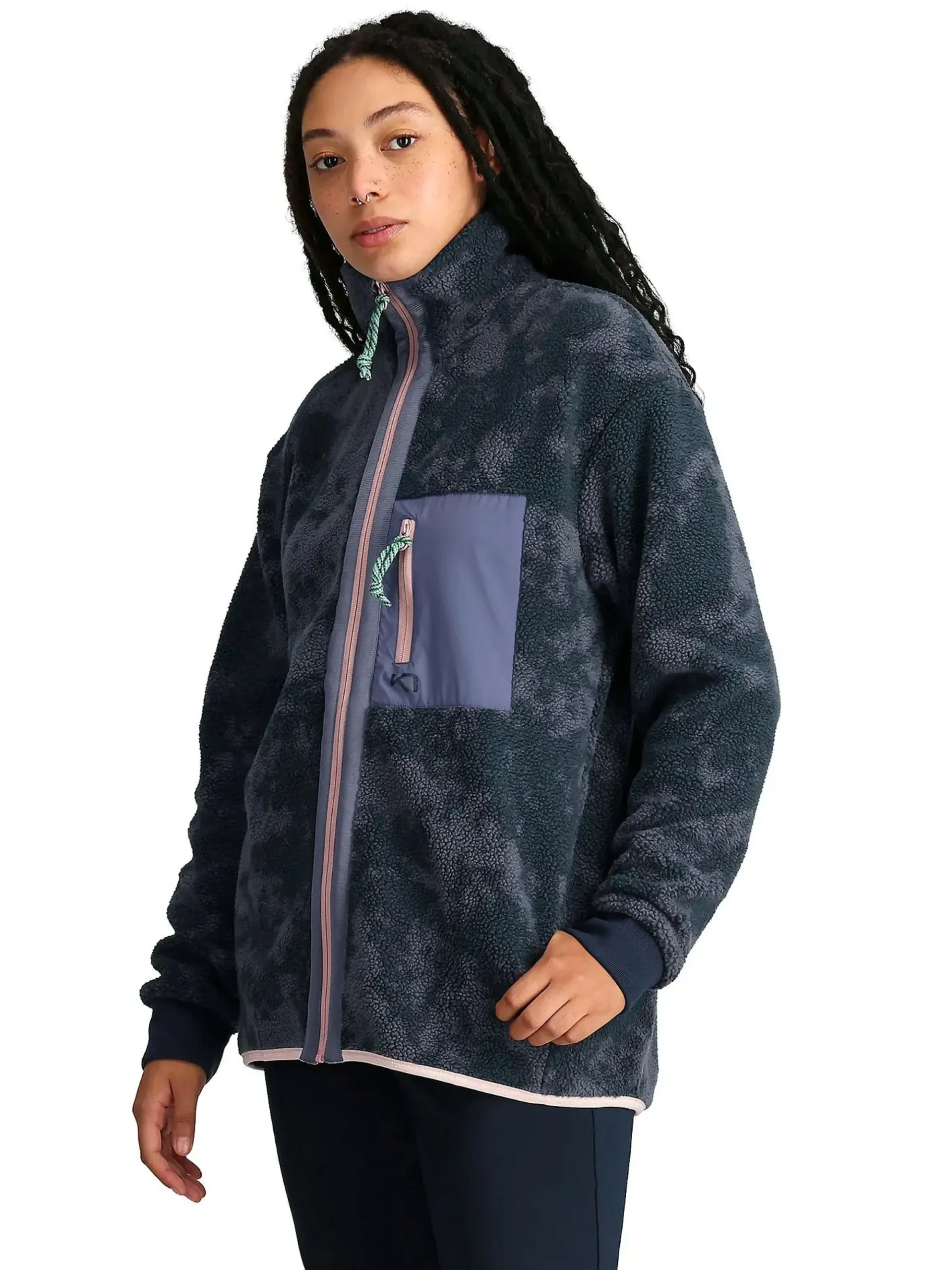 KARI TRAA ane pile jacket women- Fleece|Genser·Fleecegensere