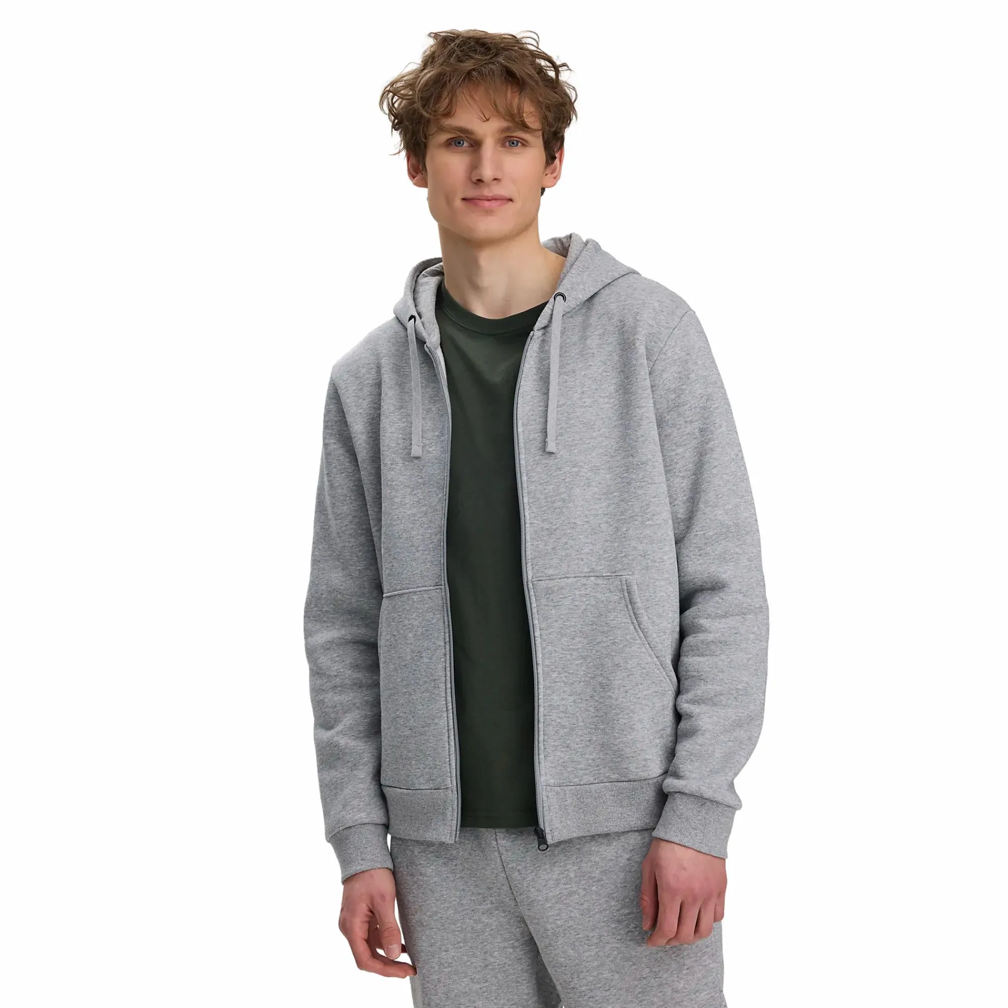 TAKEOFF basic zip hood m- Basisplagg|Genser·Hettegensere