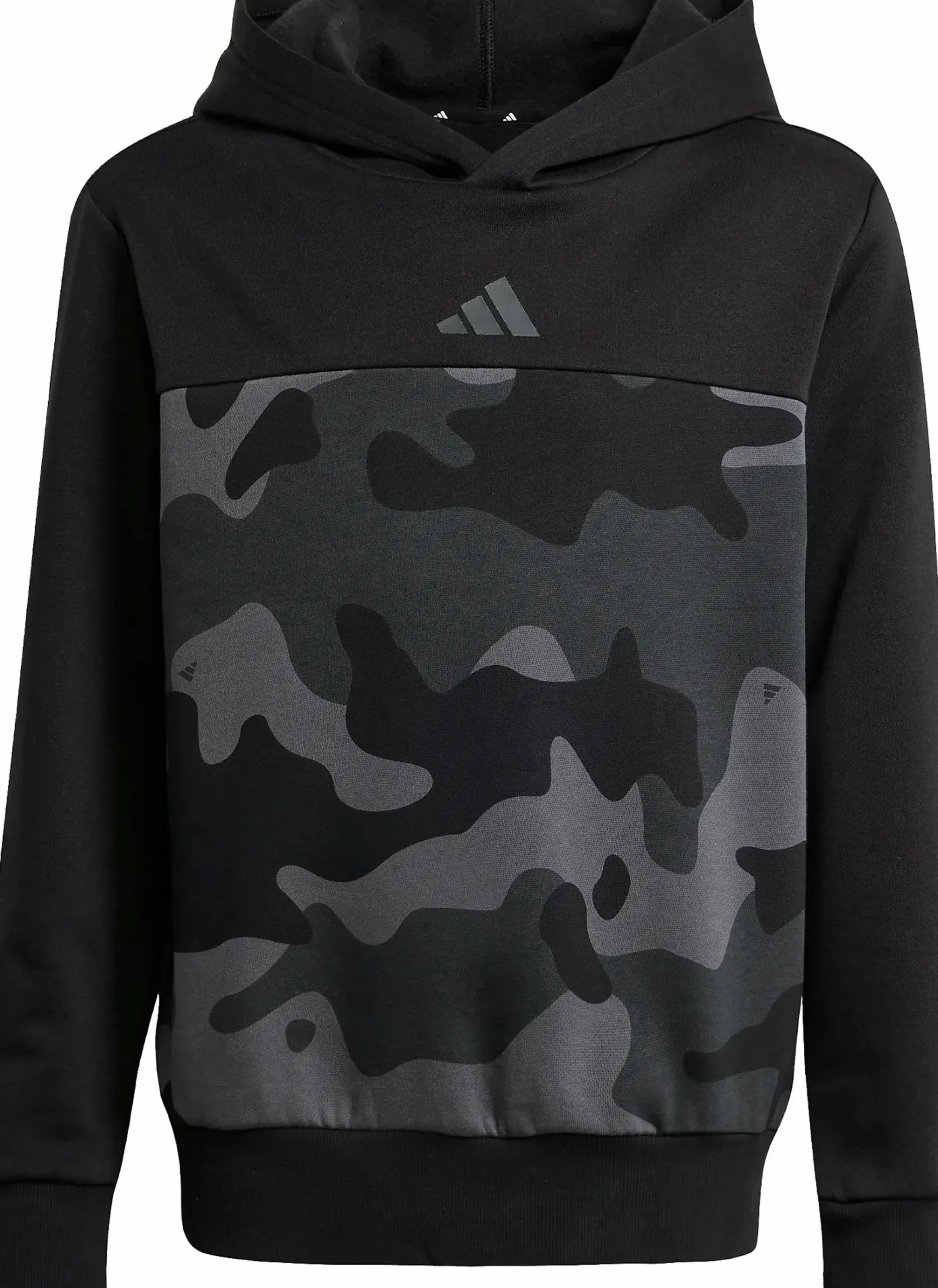 ADIDAS camo fl hood jr- Genser·Hettegensere