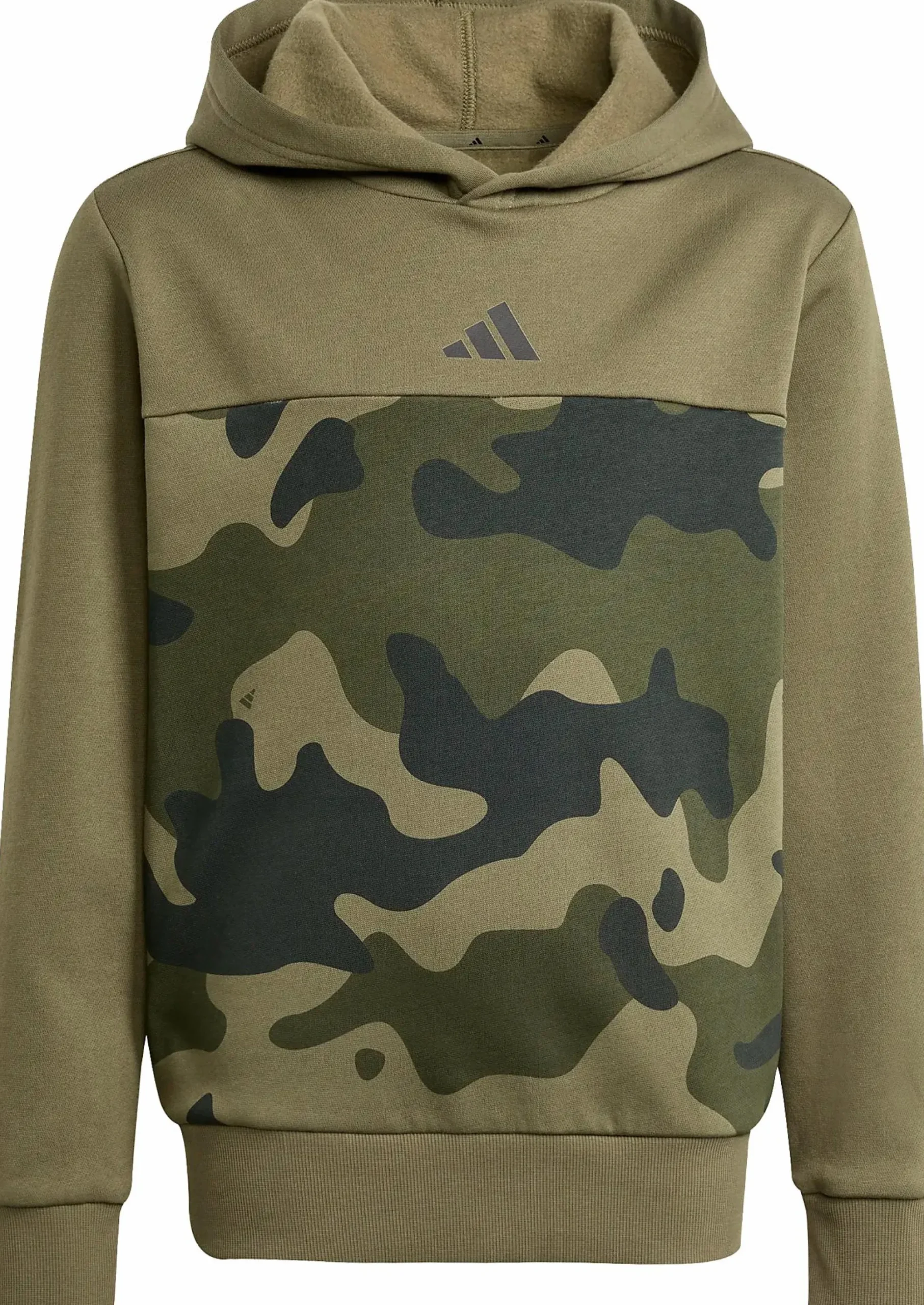 ADIDAS camo fl hood jr- Genser·Hettegensere