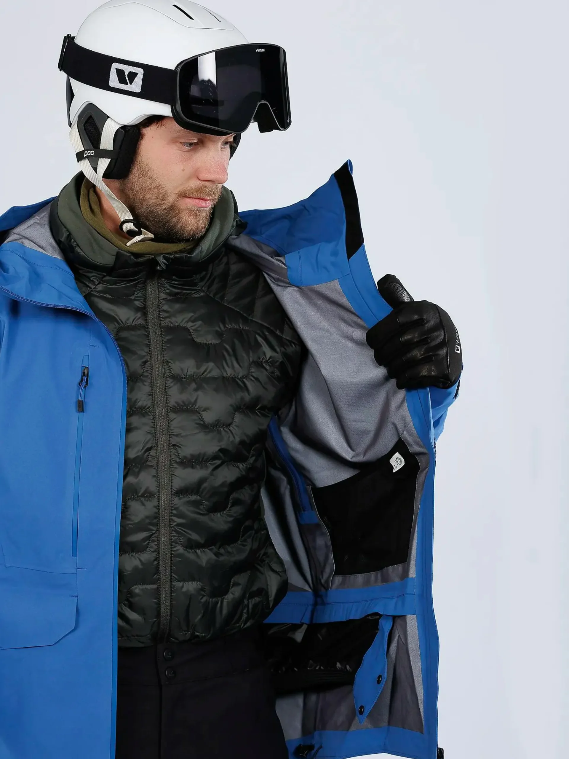 VERTURE courmayeur 3l jacket m- Jakker·Ski- Og Snowboardjakker|Ski- Og Snowboardjakker