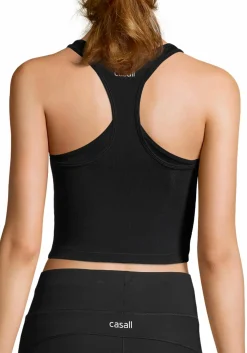 CASALL crop rib racerback- Løpeklær