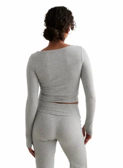 AIM´N ease ribbed long sleeve top- Genser·Treningsgensere