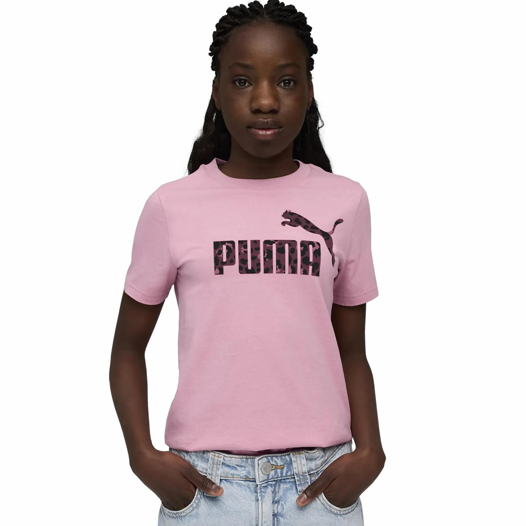 PUMA ess graphic animal tee jr- T-skjorter Og Singlet·T-skjorter