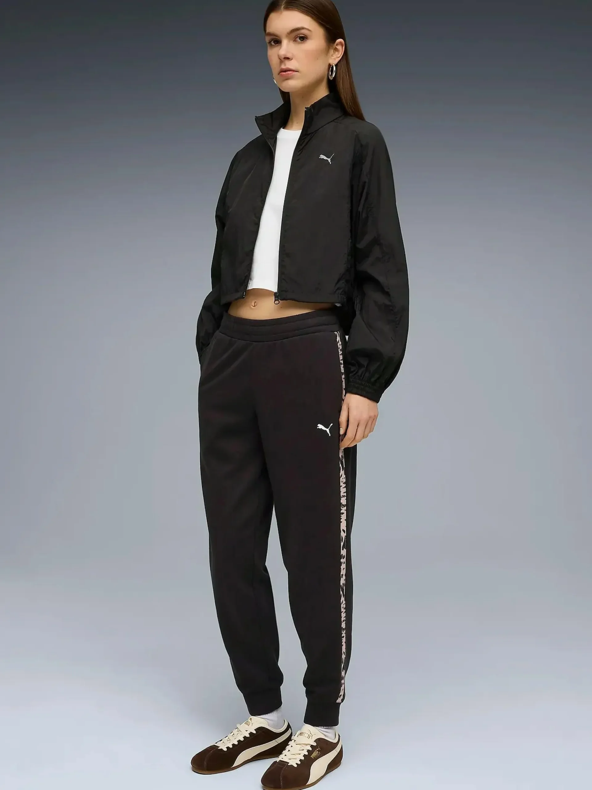 PUMA ess graphic pant w- Bukser·Joggebukser
