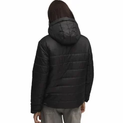 PUMA ess hooded padded jacket w- Jakker·Lettvektsjakker