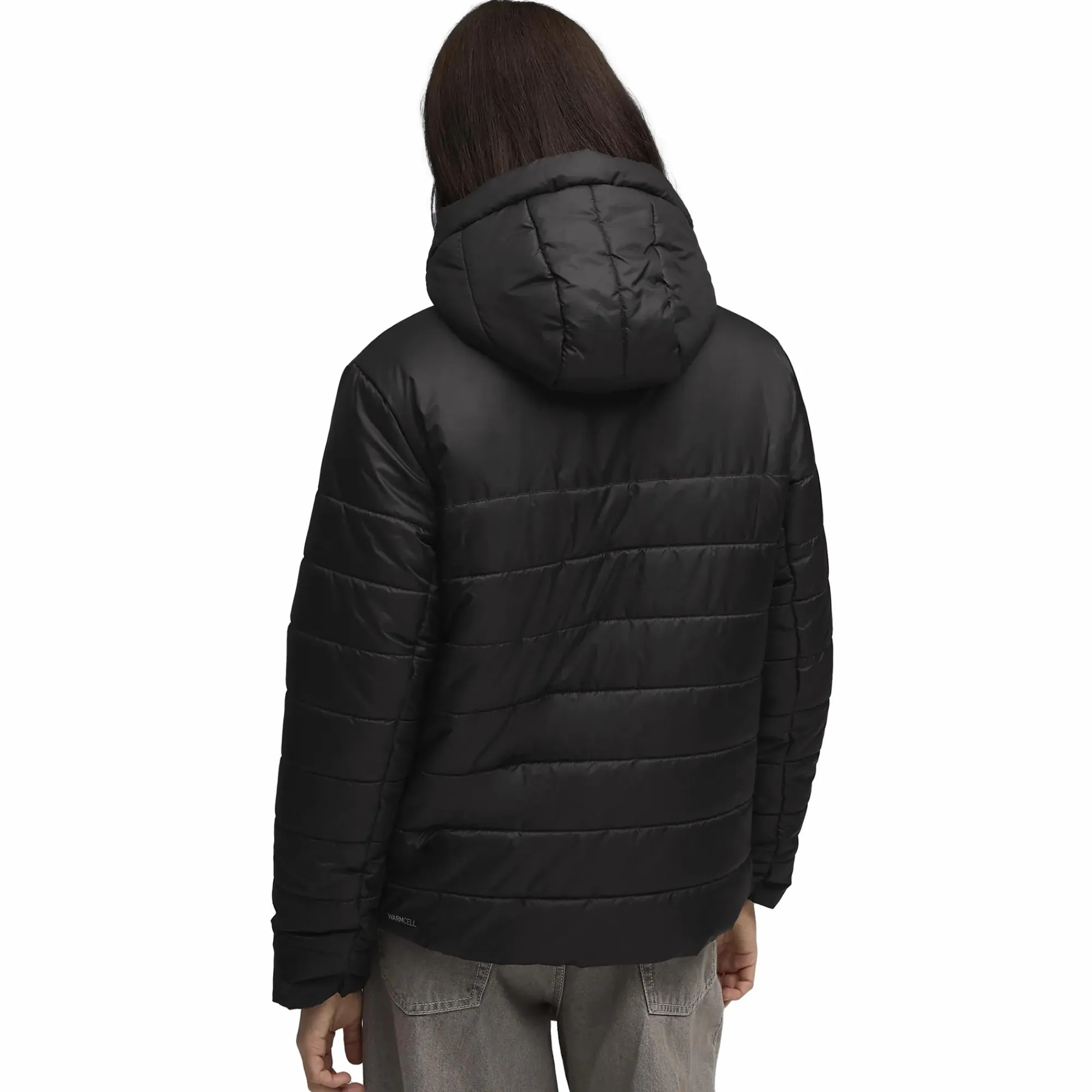 PUMA ess hooded padded jacket w- Jakker·Lettvektsjakker