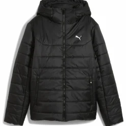 PUMA ess hooded padded jacket w- Jakker·Lettvektsjakker