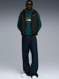 PUMA ess logo lab holiday hoodie m- Genser·Hettegensere