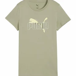 PUMA ess logo lab tee w- Topper & Singlet·Topper