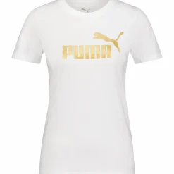 PUMA ess metallic tee logo w- Topper & Singlet·Topper