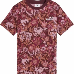 PUMA ess nature 2.0 aop tee jr- T-skjorter Og Singlet·T-skjorter