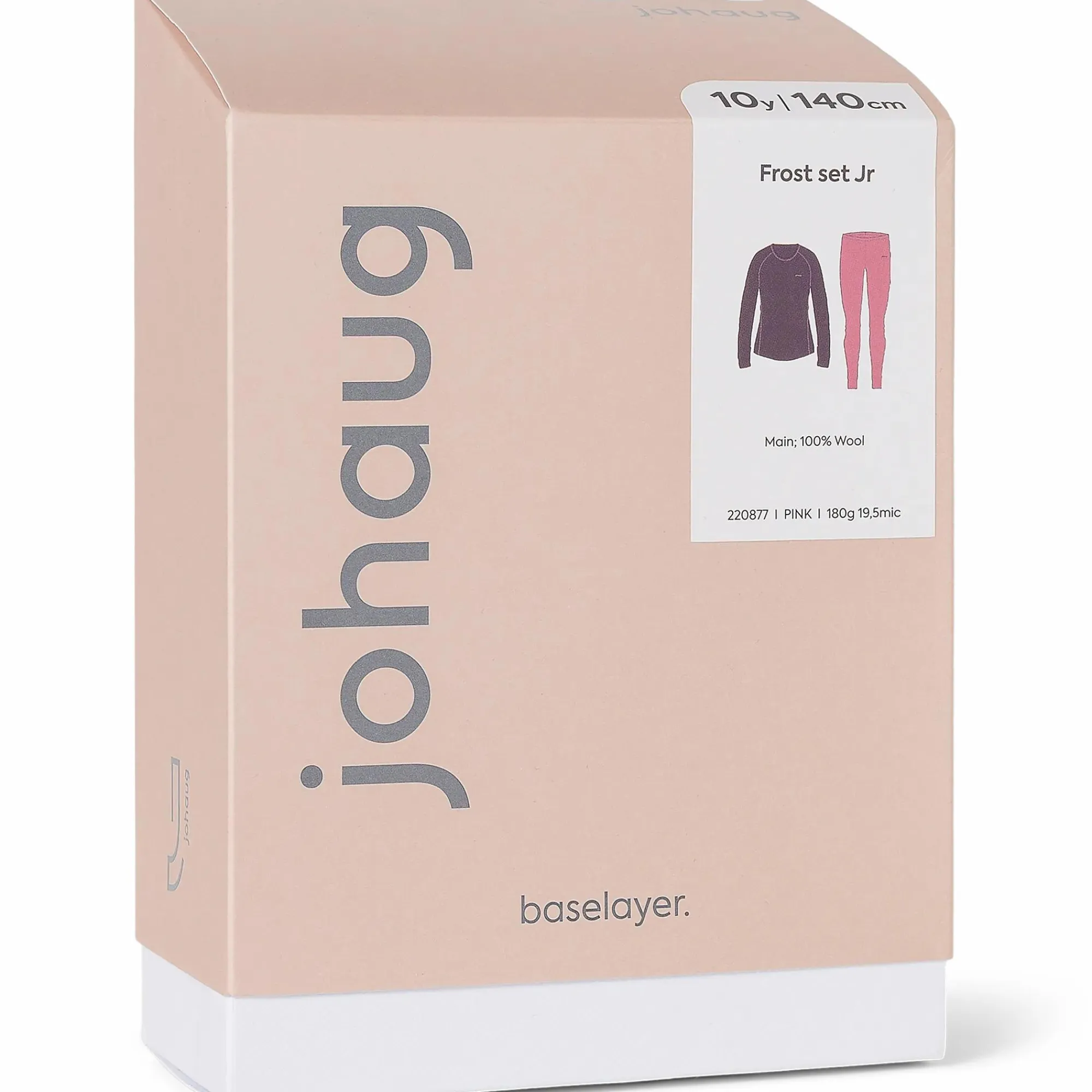 JOHAUG frost wool baselayer set jr- Teknisk/ull Undertøy·Undertøysett|Friluftsklær