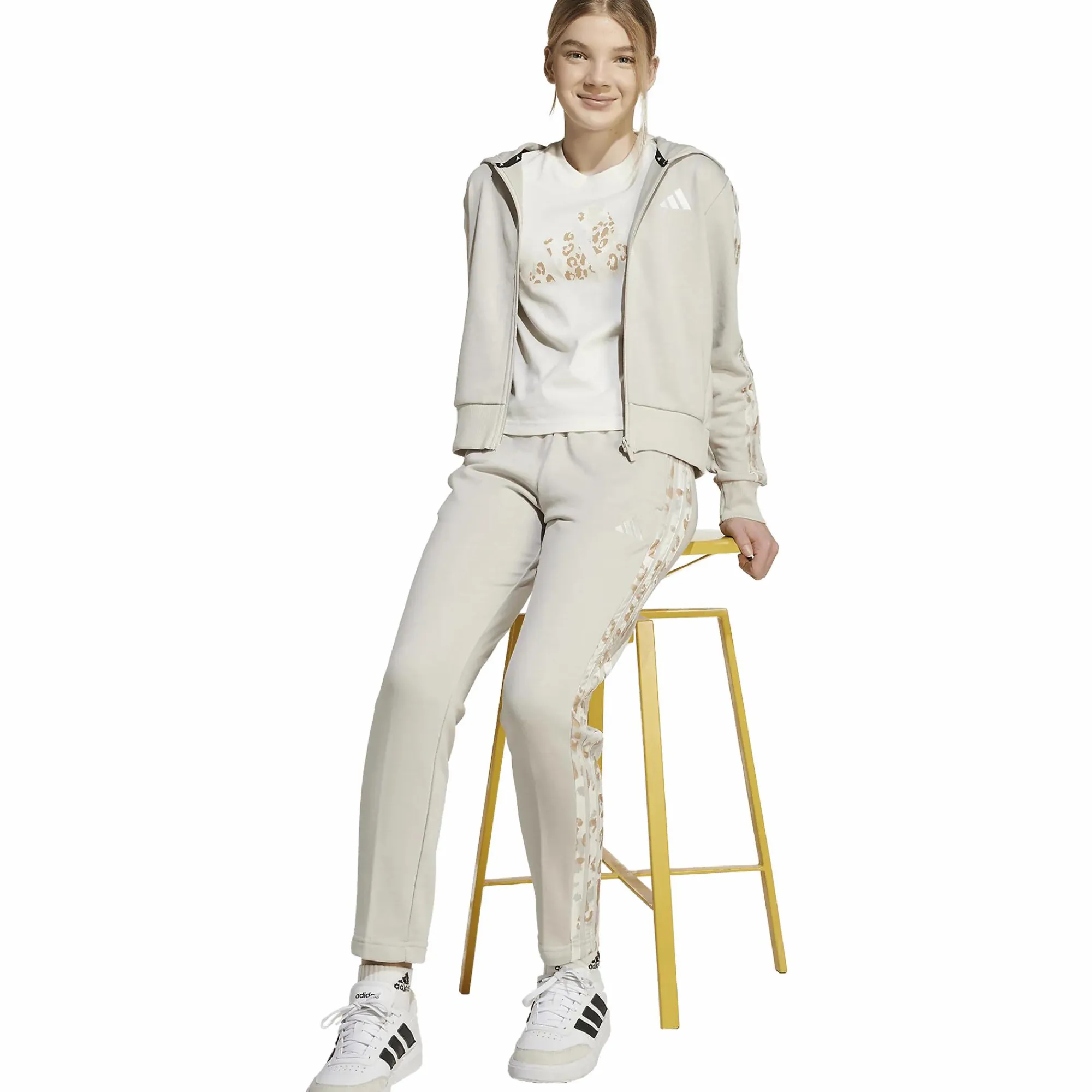 ADIDAS g anml 3s ft hd- Genser·Hettegensere