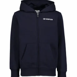 CHAMPION hooded full zip sweatshirt jr- Genser·Hettegensere