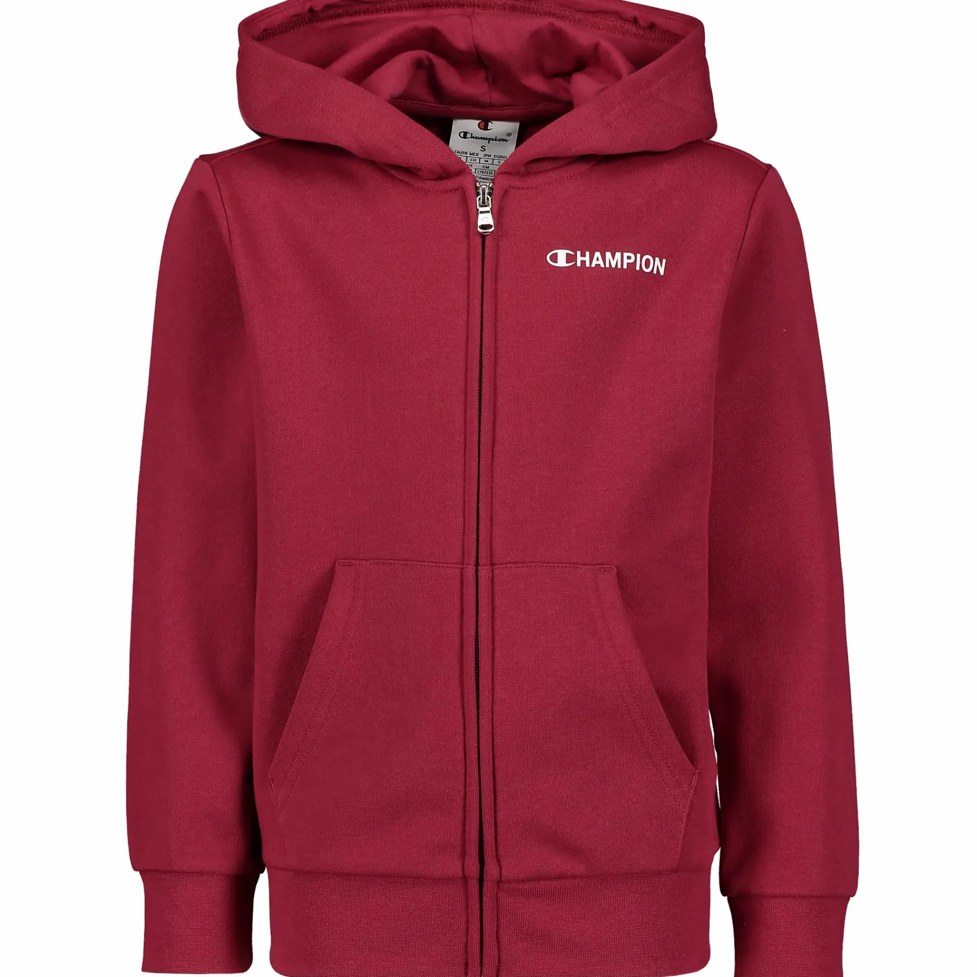 CHAMPION hooded full zip sweatshirt jr- Genser·Hettegensere