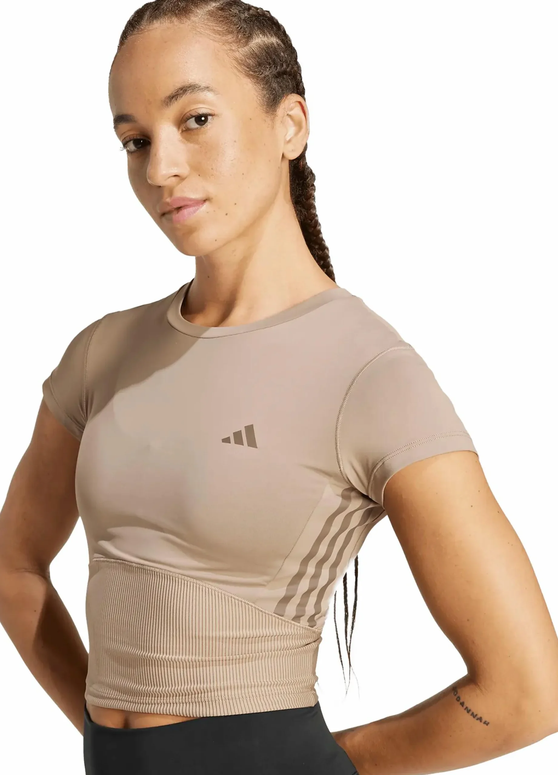 ADIDAS hyg rib baby t- Topper & Singlet·Treningstopper|Treningsklær