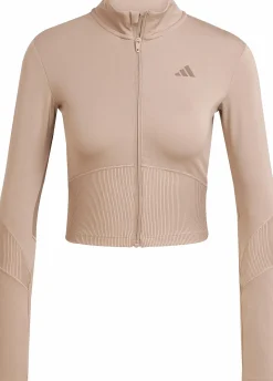 ADIDAS hyg rib track j- Genser·Treningsgensere|Treningsklær