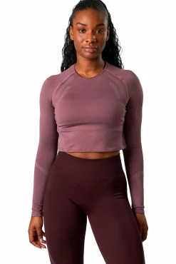 ICANIWILL impact seamless ls crop top- Topper & Singlet·Treningstopper|Treningsklær