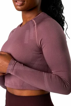 ICANIWILL impact seamless ls crop top- Topper & Singlet·Treningstopper|Treningsklær
