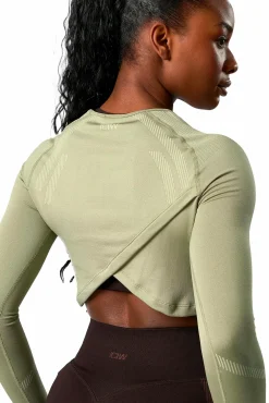 ICANIWILL impact seamless ls crop top- Topper & Singlet·Treningstopper|Treningsklær