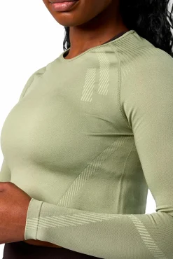 ICANIWILL impact seamless ls crop top- Topper & Singlet·Treningstopper|Treningsklær