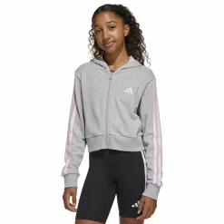 ADIDAS jg 3s ft fz cro- Genser·Hettegensere