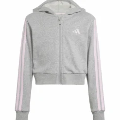 ADIDAS jg 3s ft fz cro- Genser·Hettegensere