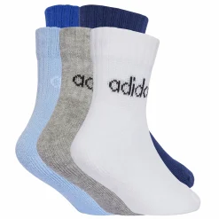 ADIDAS kids lin ank 5p- Sokker·Bomullssokker