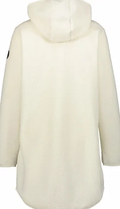 CROSS SPORTSWEAR long pile hood, lang fleecejakke, dame- Friluftsklær|Fleece