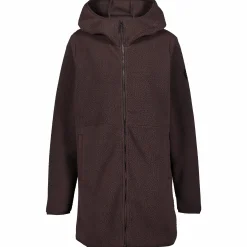 CROSS SPORTSWEAR long pile hood, lang fleecejakke, dame- Fleece|Genser·Fleecegensere