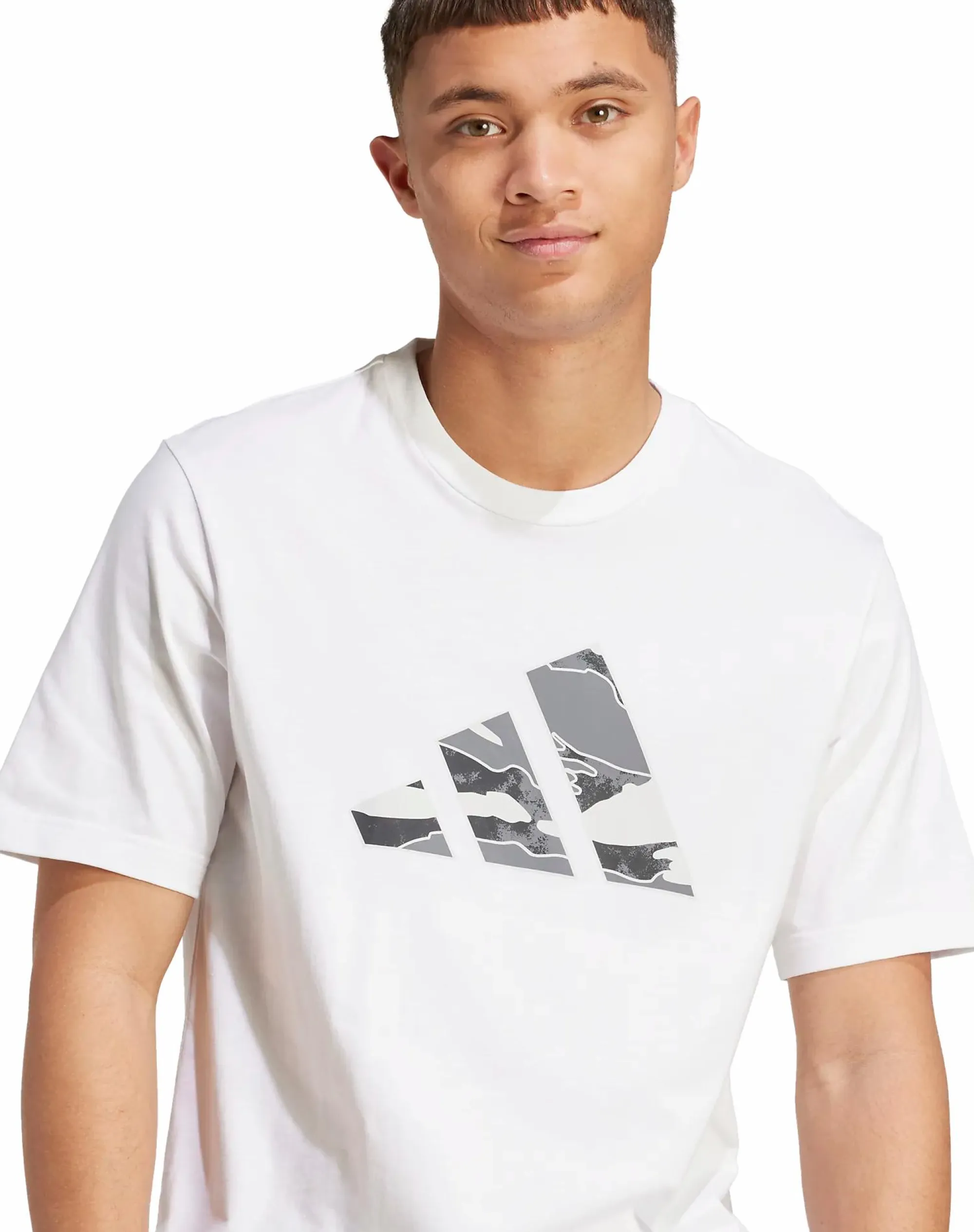 ADIDAS m camo logo tee- T-skjorter Og Singlet·T-skjorter
