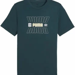 PUMA m ess logo lab tee holiday- T-skjorter Og Singlet·T-skjorter