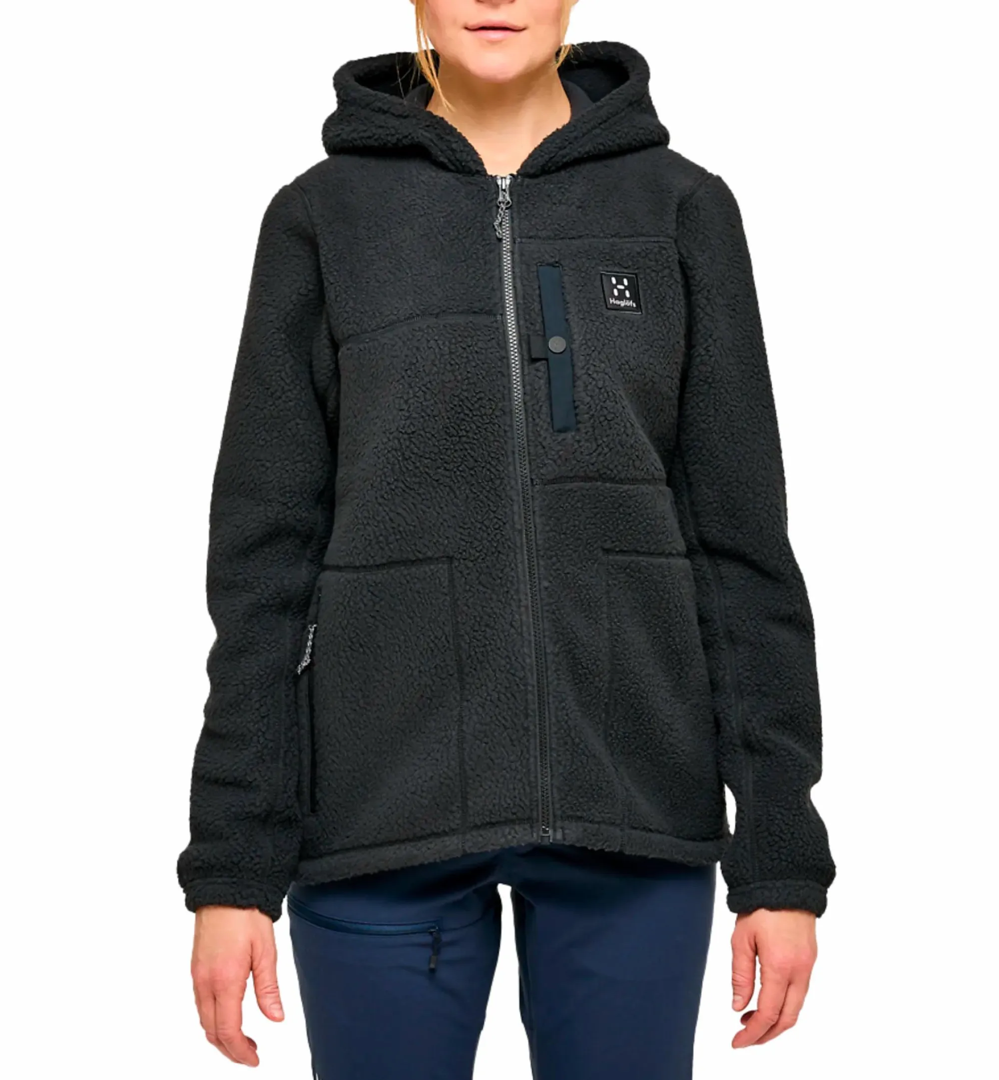 HAGLÖFS malung pile hood women- Fleece|Genser·Fleecegensere