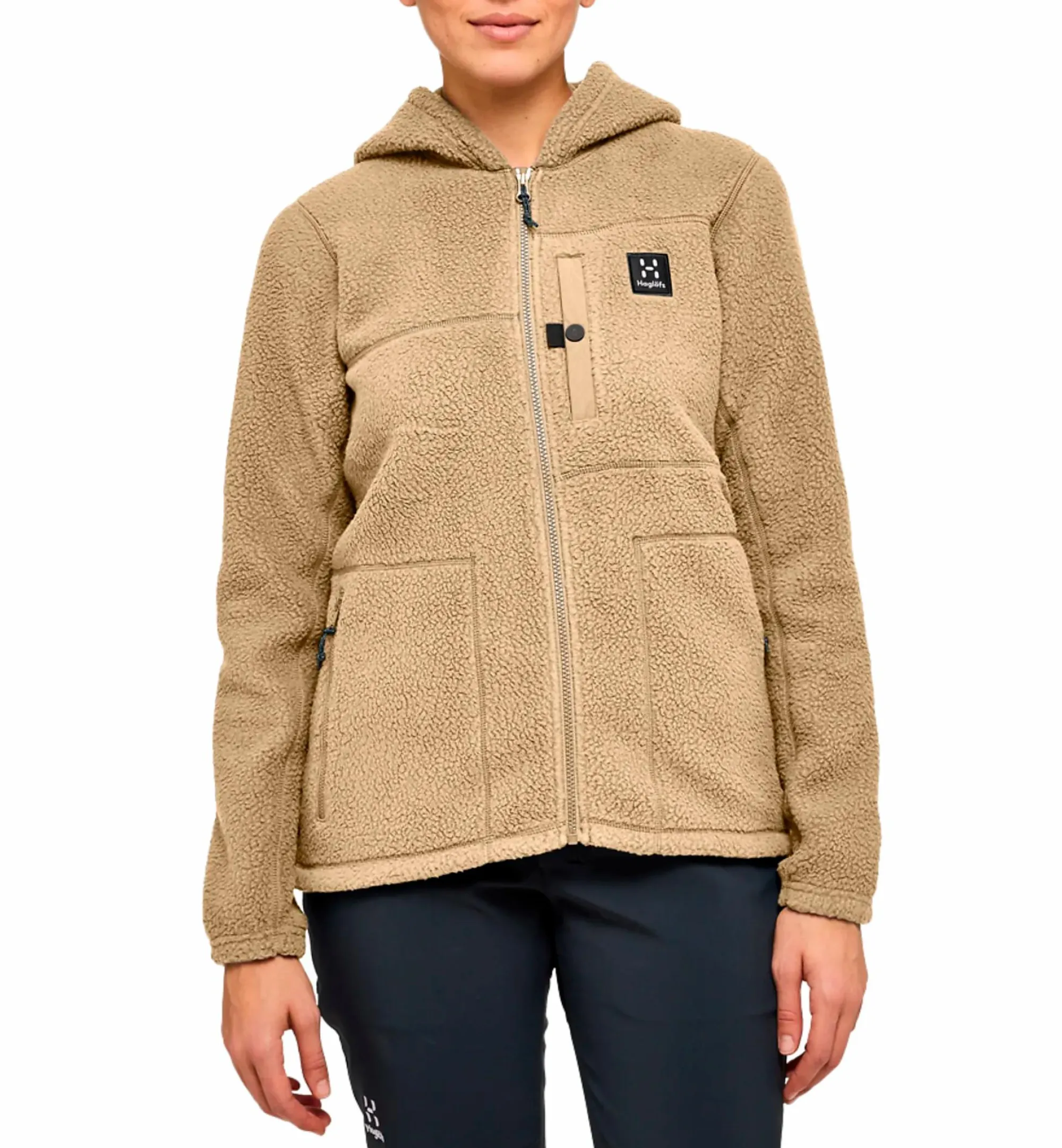 HAGLÖFS malung pile hood women- Fleece|Genser·Fleecegensere