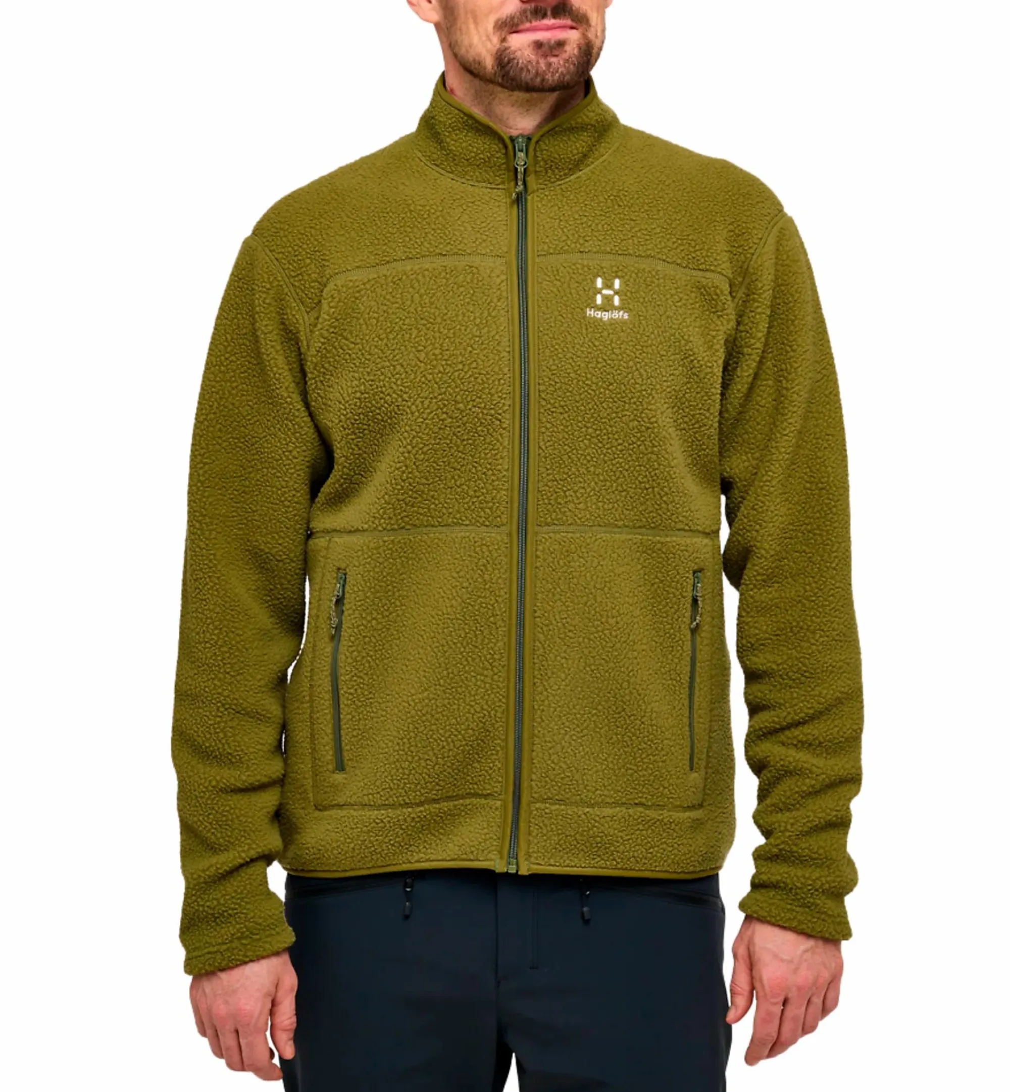 HAGLÖFS mossa pile jacket men- Genser·Treningsgensere|Friluftsklær