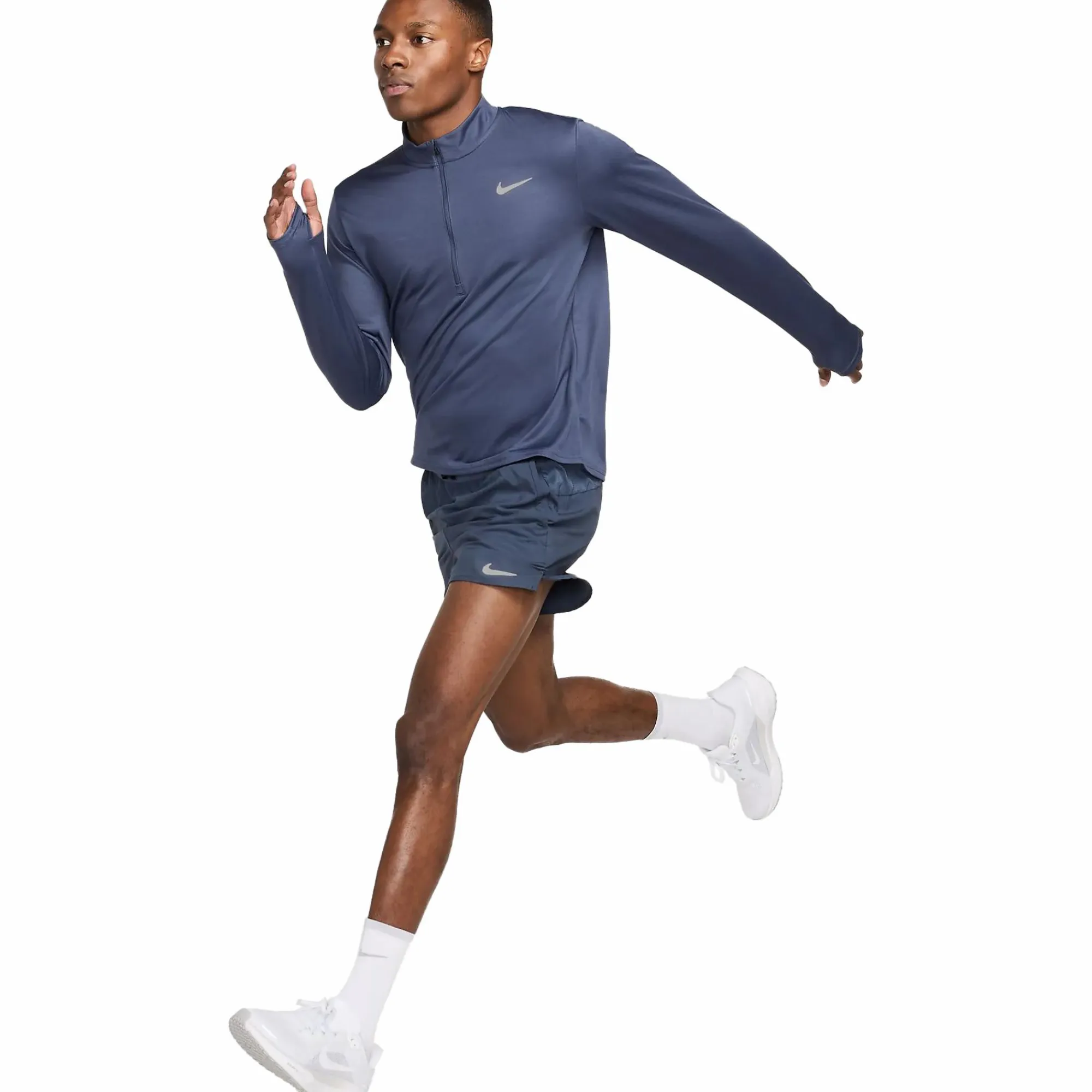 NIKE pacer men's dri-fit 1/2-zip ru- Løpeklær