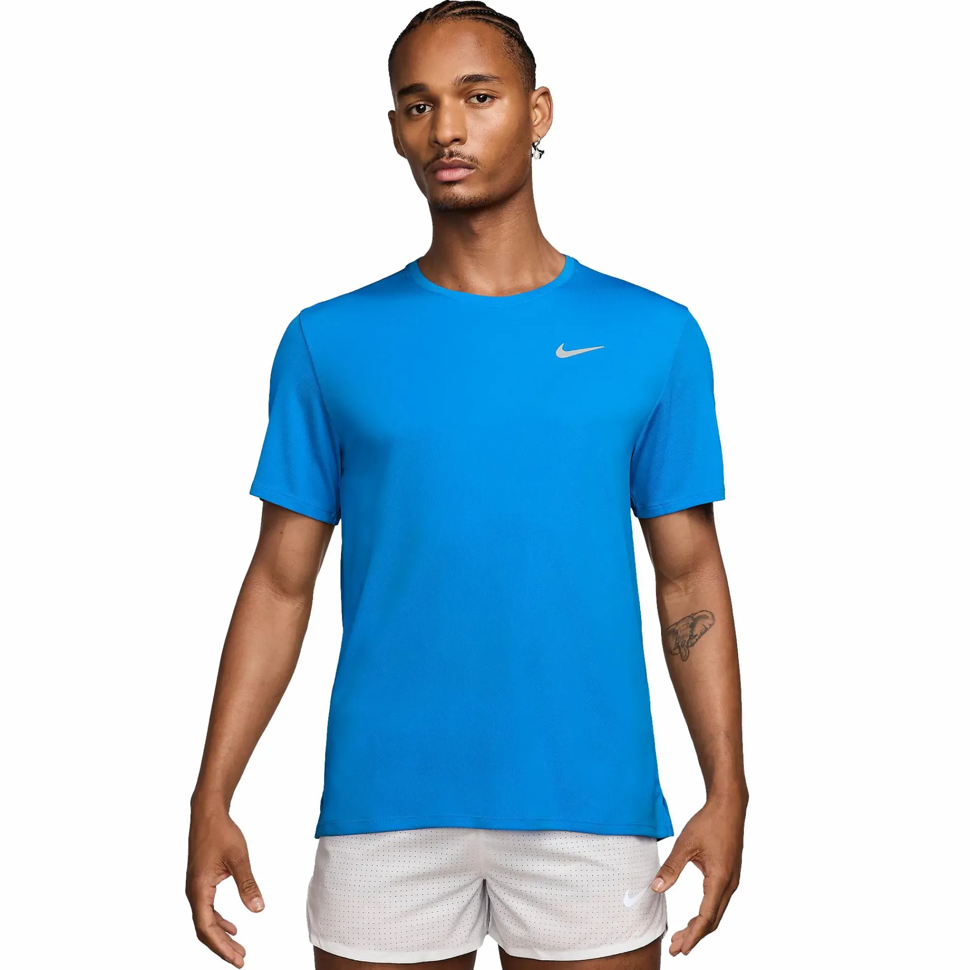 NIKE nk df uv miler ss m- T-skjorter Og Singlet·Trenings-T-skjorter|Løpeklær