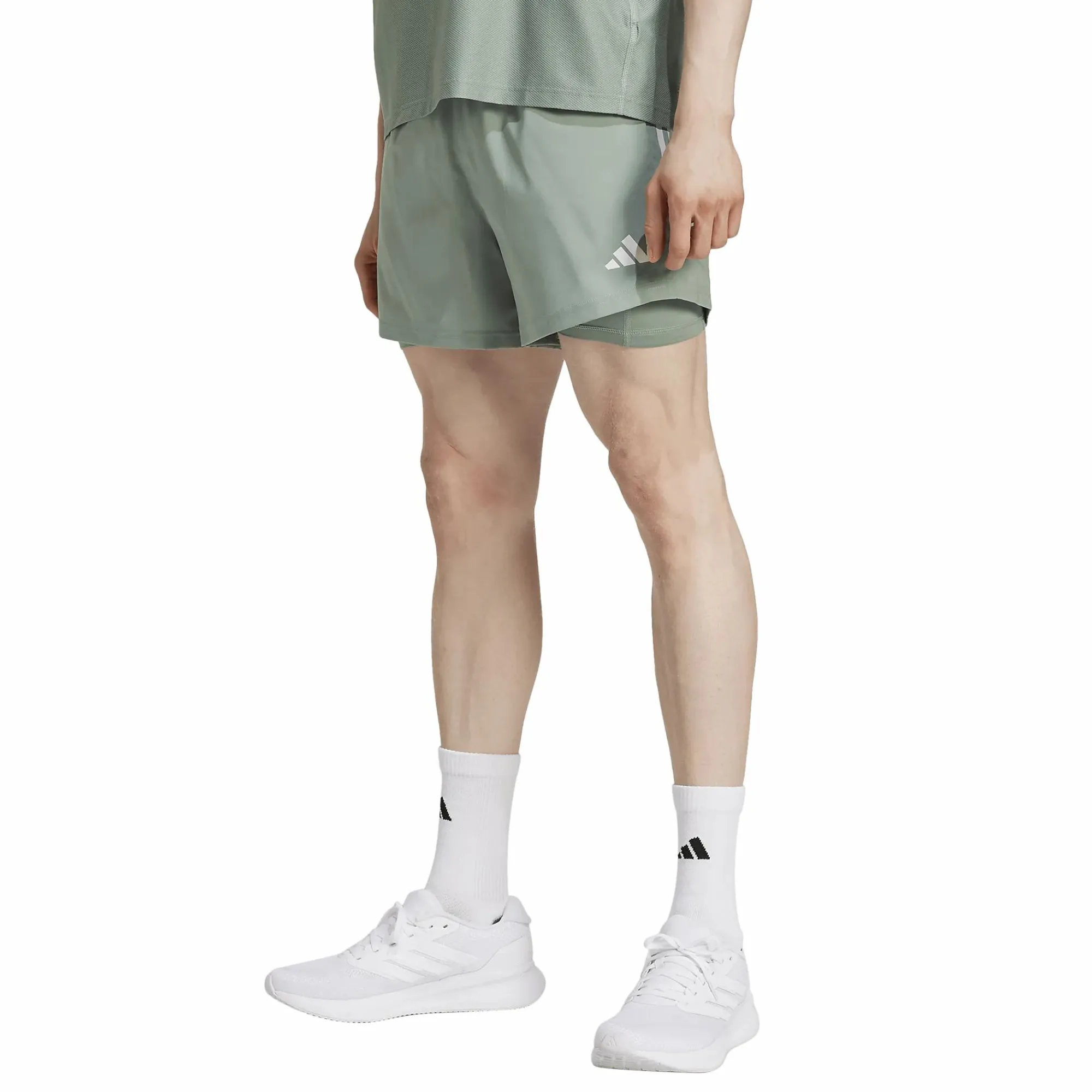 ADIDAS otr b s 2in1 m- Shorts·Treningsshorts|Løpeklær