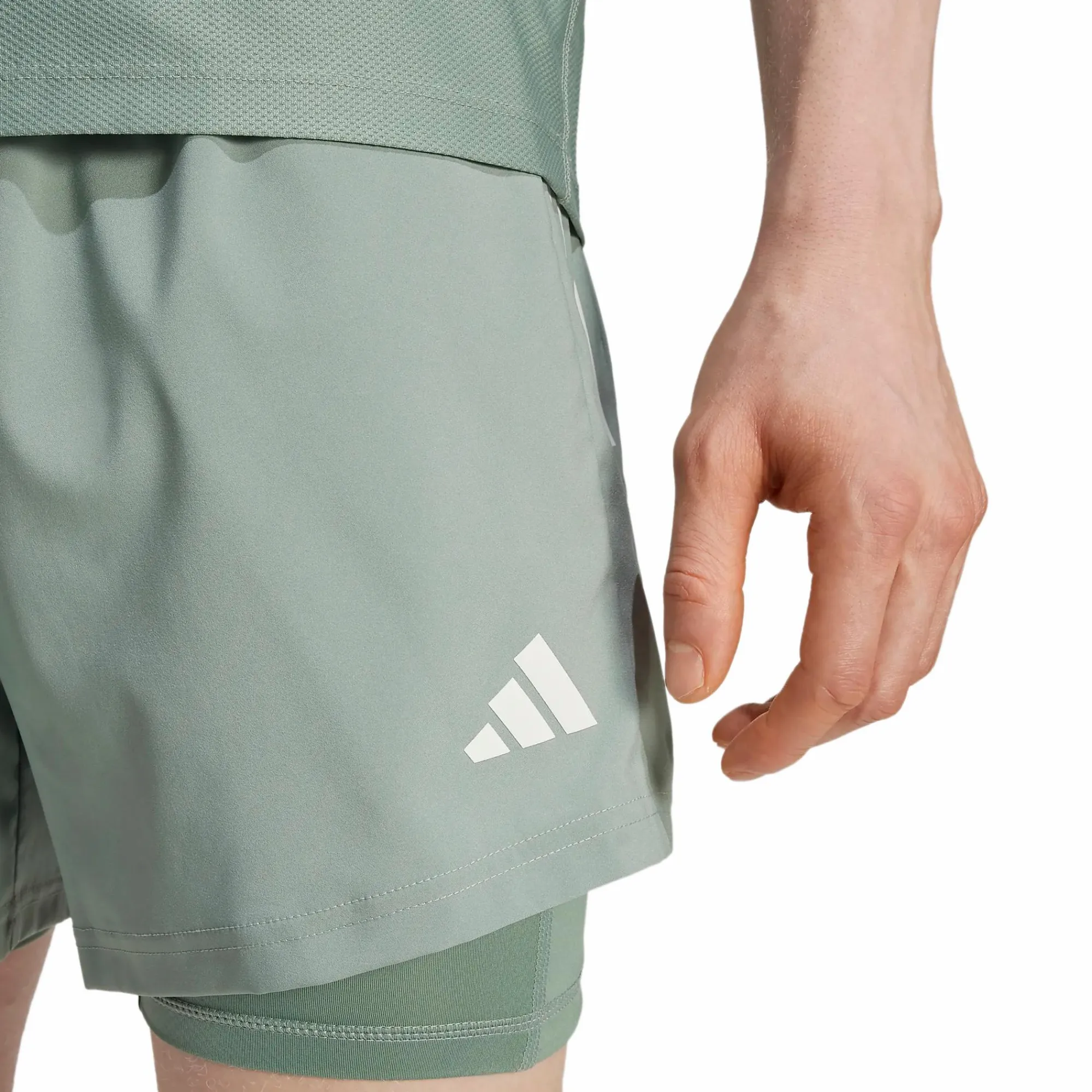 ADIDAS otr b s 2in1 m- Shorts·Treningsshorts|Løpeklær