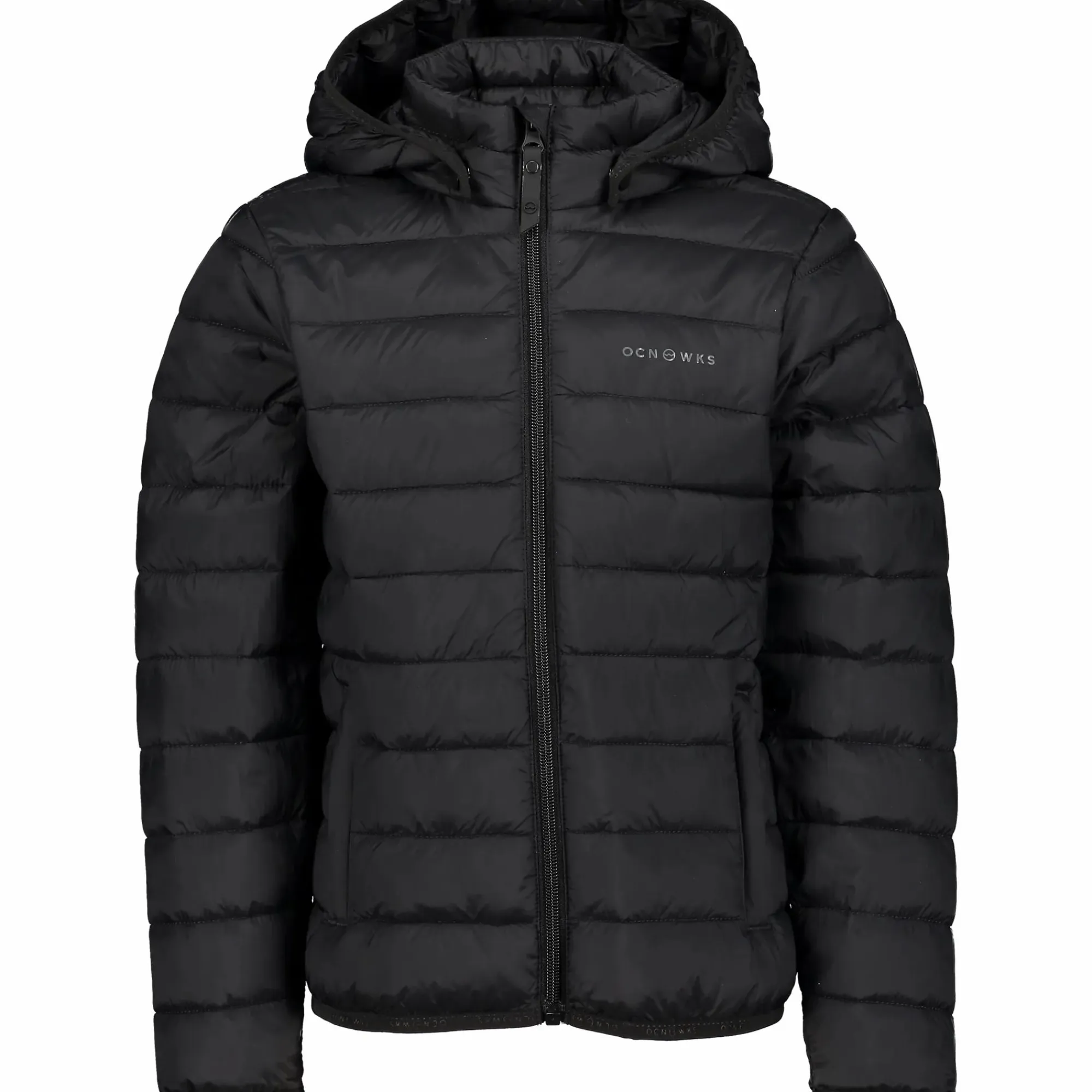 OCEAN WORKS padded hood jacket jr- Jakker·Vinterjakker|Friluftsklær