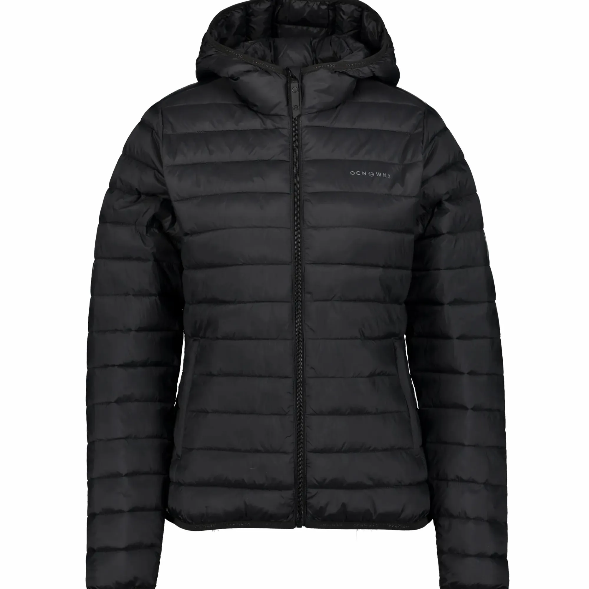 OCEAN WORKS padded hood jacket w- Jakker·Lettvektsjakker