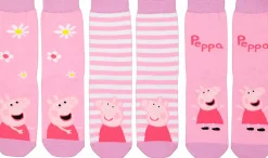 HASBRO peppa pig 3p socks jr- Sokker·Bomullssokker