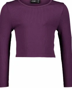 ICONIC rib ls top g jr- Genser·Treningsgensere|Treningsklær