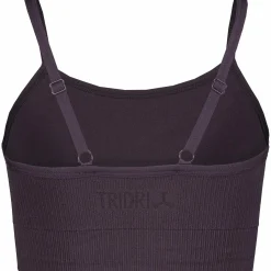 TRIDRI ribbed seamless bra jr- Treningsklær|Løpeklær