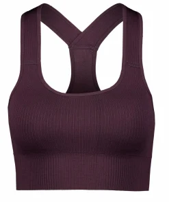 TRIDRI ribbed seamless bra w- Sports-bh|Treningsklær