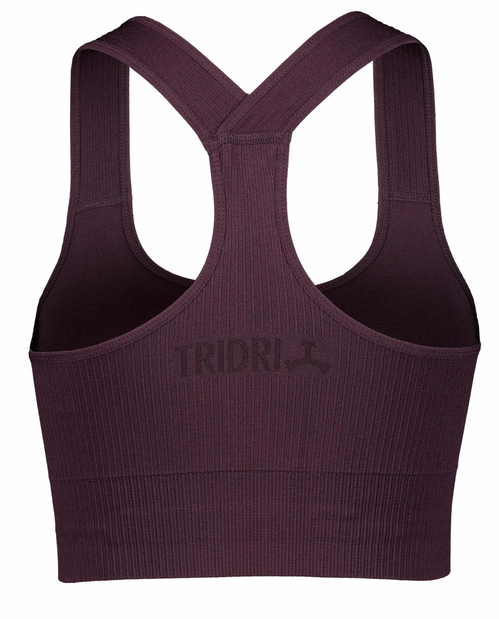 TRIDRI ribbed seamless bra w- Sports-bh|Treningsklær