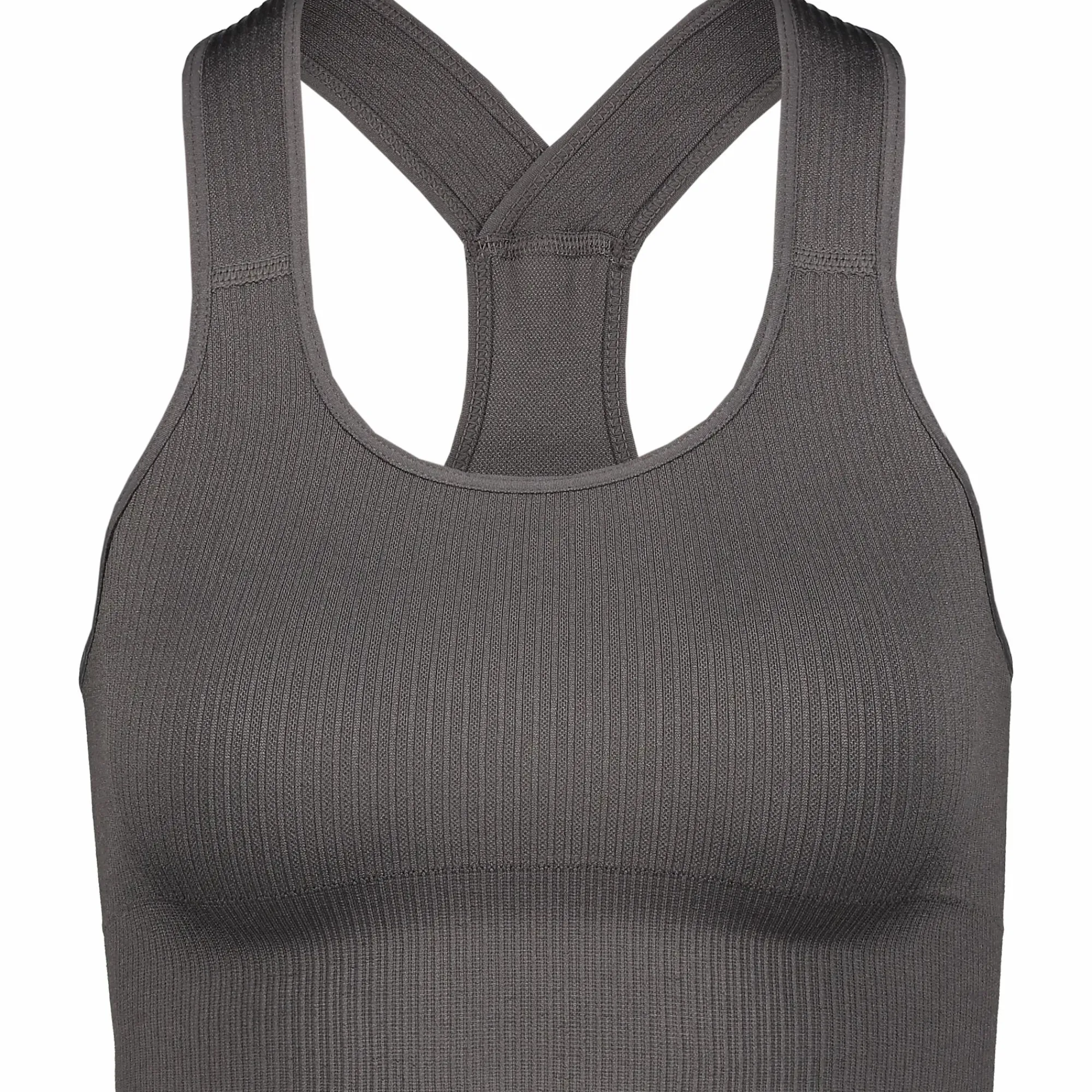 TRIDRI ribbed seamless bra w- Sports-bh|Treningsklær