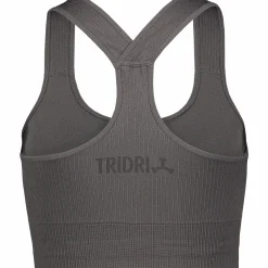 TRIDRI ribbed seamless bra w- Sports-bh|Treningsklær