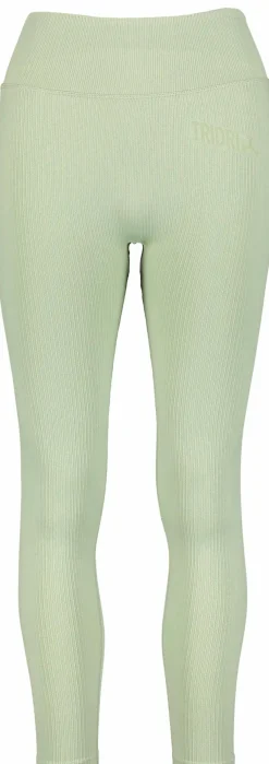 TRIDRI ribbed seamless tights w- Tights·Treningstights|Tights·Løpetights